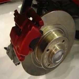 The car's brakes are of 5 different types.
